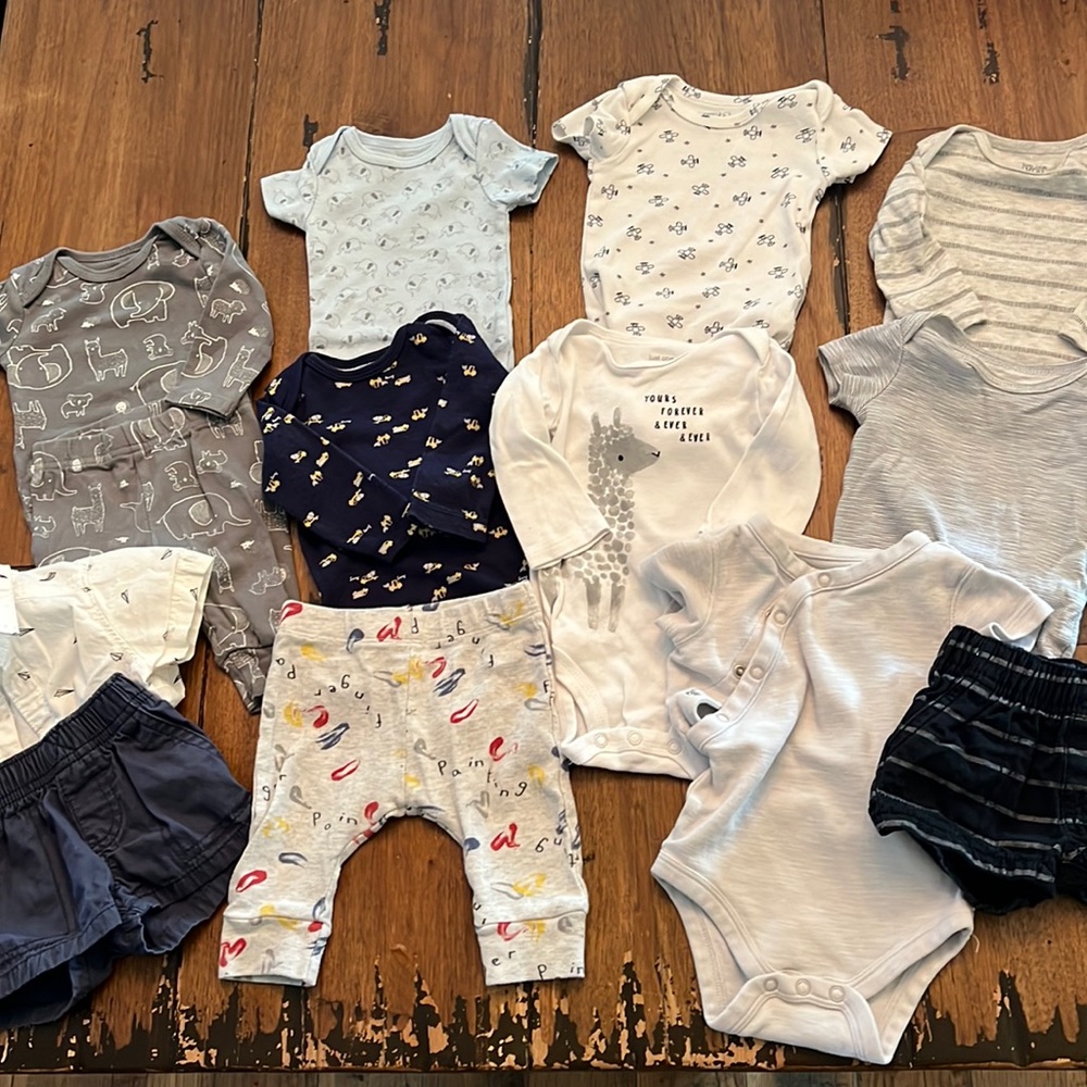 Lot of 3 month baby boy clothes